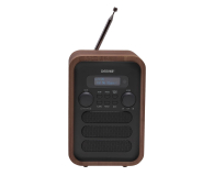 Denver Radio retro DAB+/FM Denver DAB-48 drewno+szary front - 1535079 - zdjęcie 2